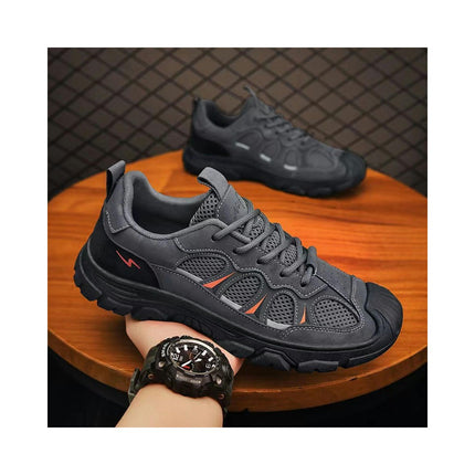 Men's Hiking Shoes Low-Top Hiking Shoes for Outdoor Trailing Trekking Camping Sneakers