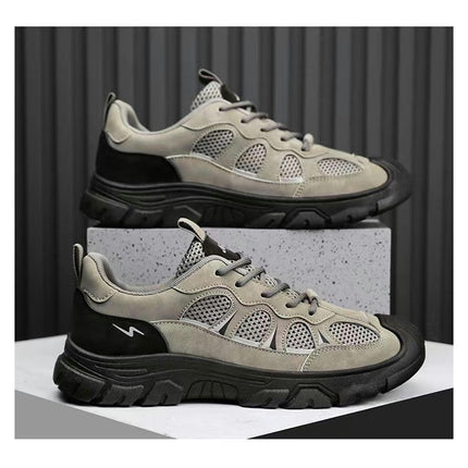 Men's Hiking Shoes Low-Top Hiking Shoes for Outdoor Trailing Trekking Camping Sneakers