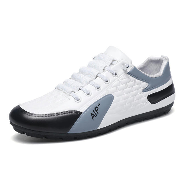 Mens Casual Driving Shoes Comfortable Adjustable Walking Sneakers