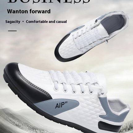 Mens Casual Driving Shoes Comfortable Adjustable Walking Sneakers