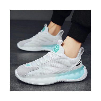 Mens Non Slip Running Shoes Lightweight Breathable Workout Shoes Comfortable Fashion Sneakers