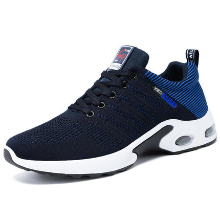 Men-Lightweight Shoes Breathable Sports Lace-up Running Comfortable Men's Shoes