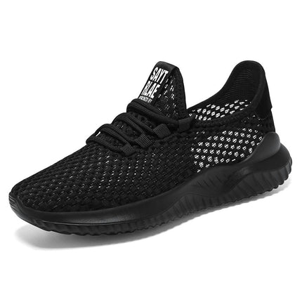 Men Running Shoes Mesh Breathable Lightweight Cushioning Training Athletic Sneakers