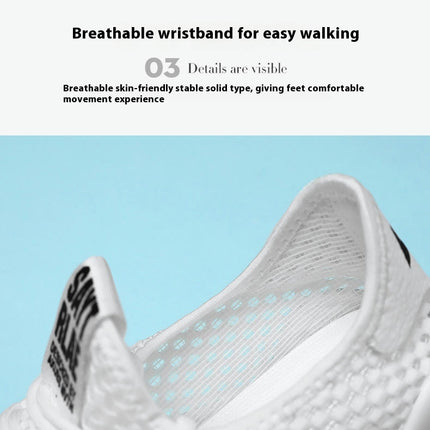 Men Running Shoes Mesh Breathable Lightweight Cushioning Training Athletic Sneakers