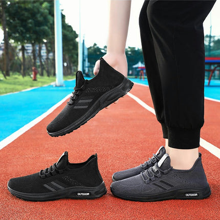 Mens Walking Shoes Non Slip Running Shoes Breathable Workout Shoes Comfortable Fashion Sneakers