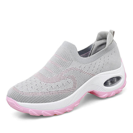 Slip On Air Shoes for Women Comfortable Tennis Walking Sport Gym Shoes