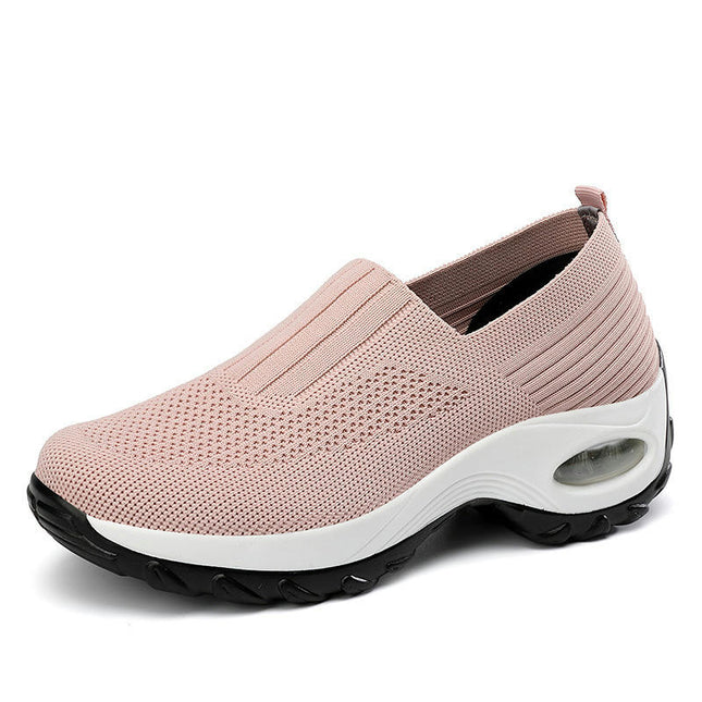 Womens Slip On Walking Shoes Lightweight Athletic Gym Tennis Shoes