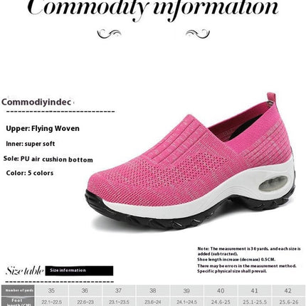 Womens Slip On Walking Shoes Lightweight Athletic Gym Tennis Shoes