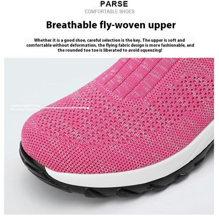 Womens Slip On Walking Shoes Lightweight Athletic Gym Tennis Shoes