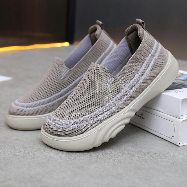 Leisure Ladies Slip On Travel Soft Sole Comfortable Outdoor Fashion Shoes