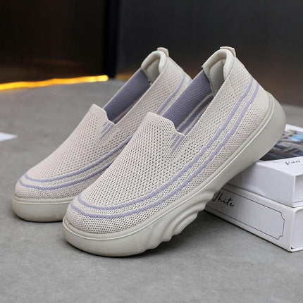 Leisure Ladies Slip On Travel Soft Sole Comfortable Outdoor Fashion Shoes