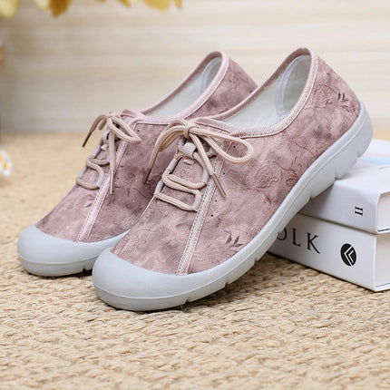 Leisure Women's Slip On Travel Soft Sole Comfortable Shoes Outdoor Walking Fashion Shoes