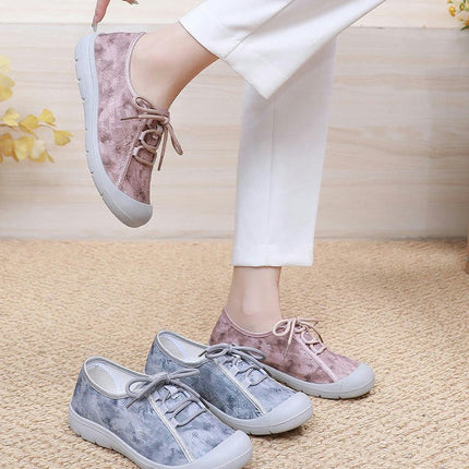 Leisure Women's Slip On Travel Soft Sole Comfortable Shoes Outdoor Walking Fashion Shoes