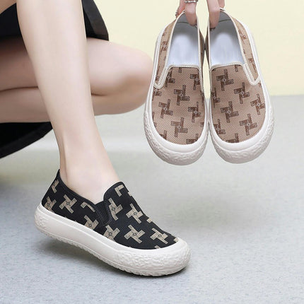 Women's Breathable Slip-On Outdoor Leisure Sport Shoes Comfortable Casual Shoes