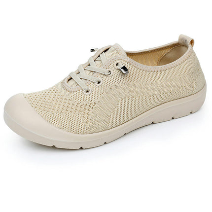 Ladies Walking Slip-On Shoes Breathable Comfortable Casual Shoes