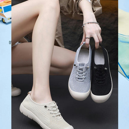 Ladies Walking Slip-On Shoes Breathable Comfortable Casual Shoes