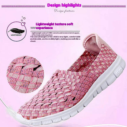 Women's Slip On Walking Shoes Lightweight Breathable Casual Shoes