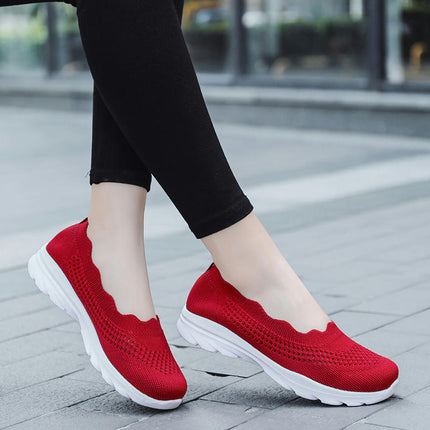 Fashion Women's Comfortable Casual Slip On Shoes Breathable Indoor Outdoor Shoe