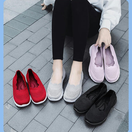 Fashion Women's Comfortable Casual Slip On Shoes Breathable Indoor Outdoor Shoe