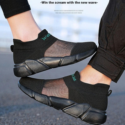 Womens Walking Slip On Shoes Lightweight Breathable Casual Work Sports Gym Shoes