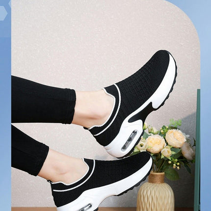 Slip On Women Casual Shoes Working Lightweight Breathable Casual Shoes