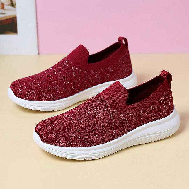 Women Slip On Shoes Wide Width Comfortable Indoor and Outdoor Shoes