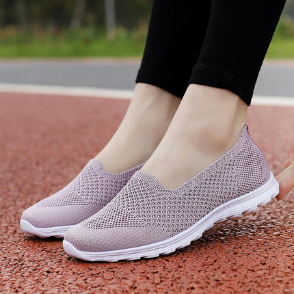 Hands Free Walking Shoes for Women Slip On Sneakers with Arch