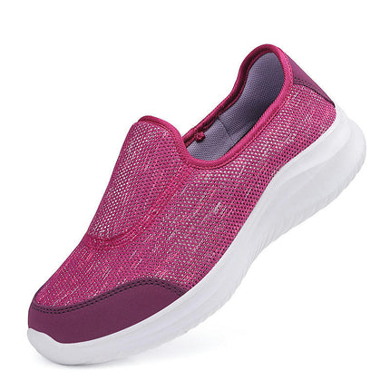 Women's Slip On Shoes Casual Fashion Breathable Walking Shoes