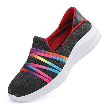 Women's Slip On Shoes Casual Fashion Breathable Walking Shoes