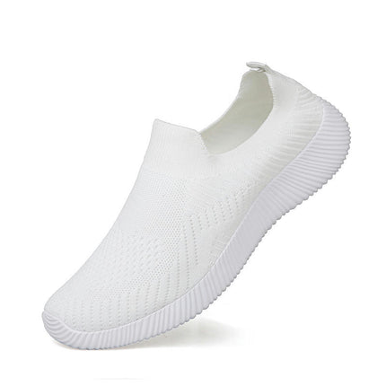 Women's Sport Casual Walking Shoes Antislip Out Soft Sole Breathable Slip On Shoes