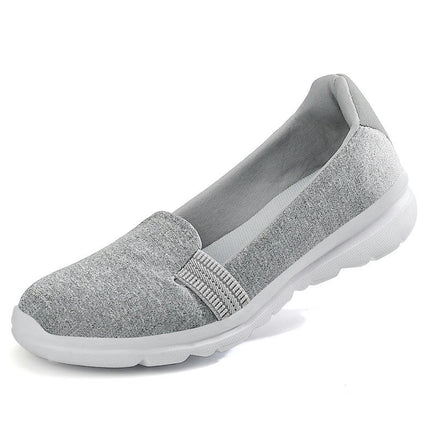 Women's Slip On Flats Lightweight Breathable Non-Slip Walking Shoes