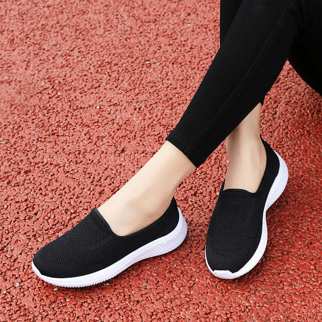 Walking Shoes Women Lightweight Comfortable Walking Slip-On Shoes