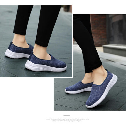 Walking Shoes Women Lightweight Comfortable Walking Slip-On Shoes