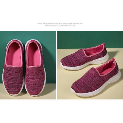 Walking Shoes Women Lightweight Comfortable Walking Slip-On Shoes