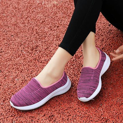 Walking Shoes Women Lightweight Comfortable Walking Slip-On Shoes