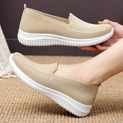 Women's Athletic Walking Shoes Slip On Casual Mesh-Comfortable Workout Shoes