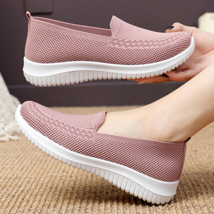 Women's Athletic Walking Shoes Slip On Casual Mesh-Comfortable Workout Shoes