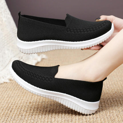 Women's Athletic Walking Shoes Slip On Casual Mesh-Comfortable Workout Shoes