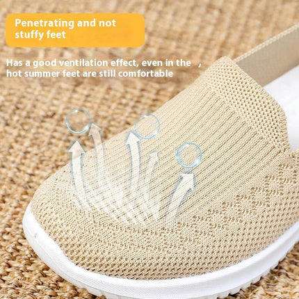 Women's Athletic Walking Shoes Slip On Casual Mesh-Comfortable Workout Shoes