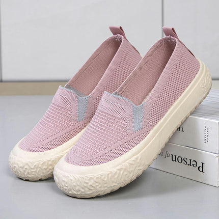 Women's Slip On Lightweight Shoes Comfortable Slip Resistant Work Shoes