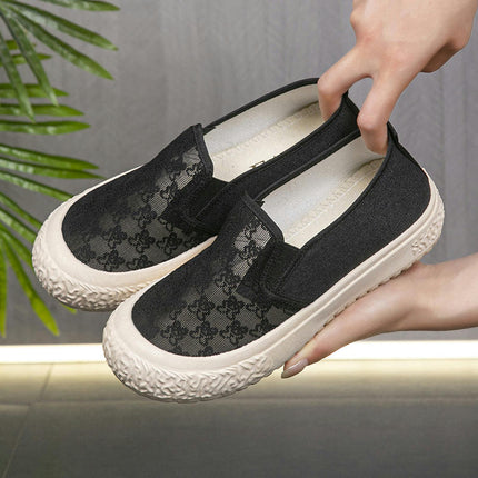 Women's Lightweight Casual Flat Shoes Comfortable Lightweight Slip-On Shoes