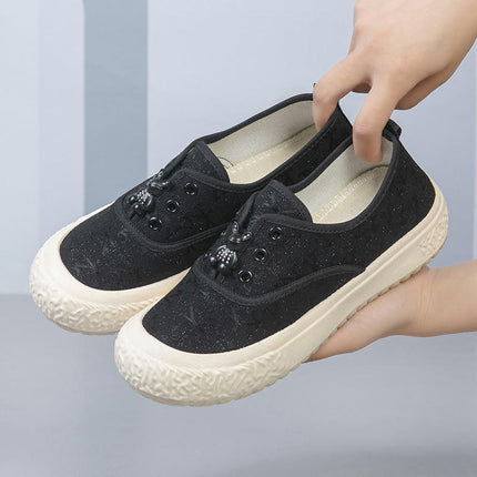 Women's Fashionable Comfortable Walking Shoes Lightweight Non Slip Casual Slip On Shoes