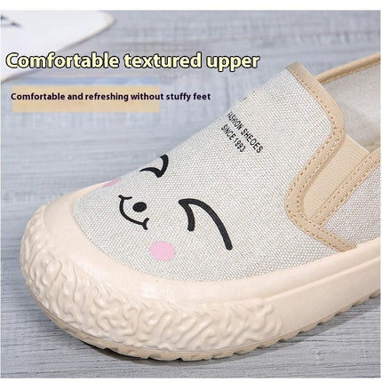 Women Casual Shoes Dressy Lightweight Breathable Walking Slip-On Shoes