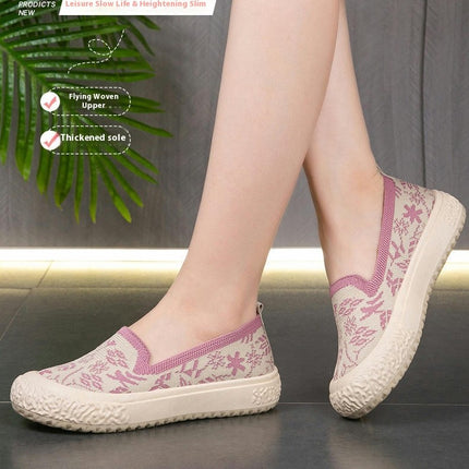 Women Comfortable Dressy Womans Comfortable Slip On Walking Shoes