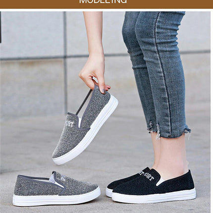 Slip On Shoes for Women Comfortable Breathable Loafer Flat Shoes