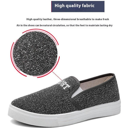 Slip On Shoes for Women Comfortable Breathable Loafer Flat Shoes