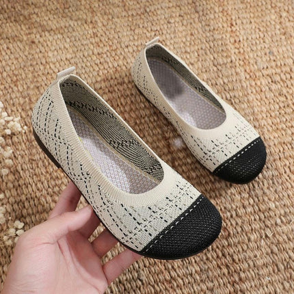 Women's Flats Slip On Shoes for Lightweight Comfortable Walking Dressy Shoes