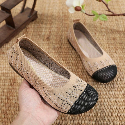 Women's Flats Slip On Shoes for Lightweight Comfortable Walking Dressy Shoes