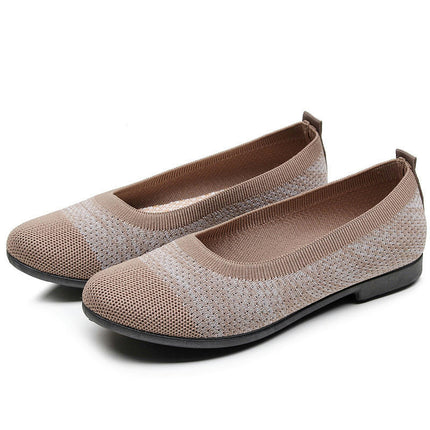 Women's Flats Shoes Lightweight Comfort Dress Round Toe Slip On Shoes