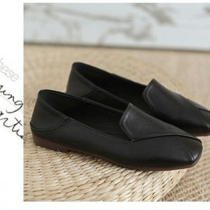 Flat Shoes for Women Casual Fabric Lightweight Dressy Slip-On Shoes